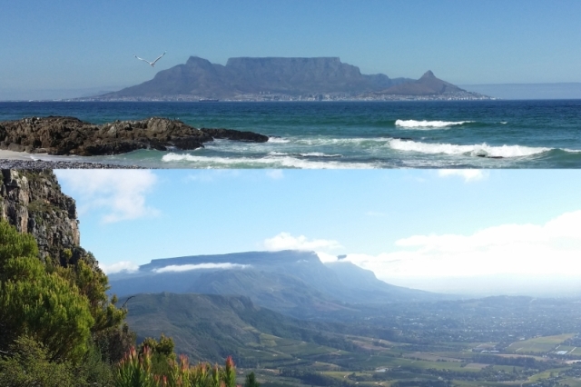 Table Mountain Comparative View